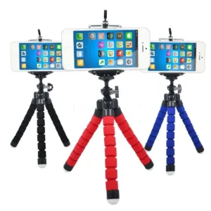 Mini Phone Tripod – Flexible Octopus Stand for Selfies