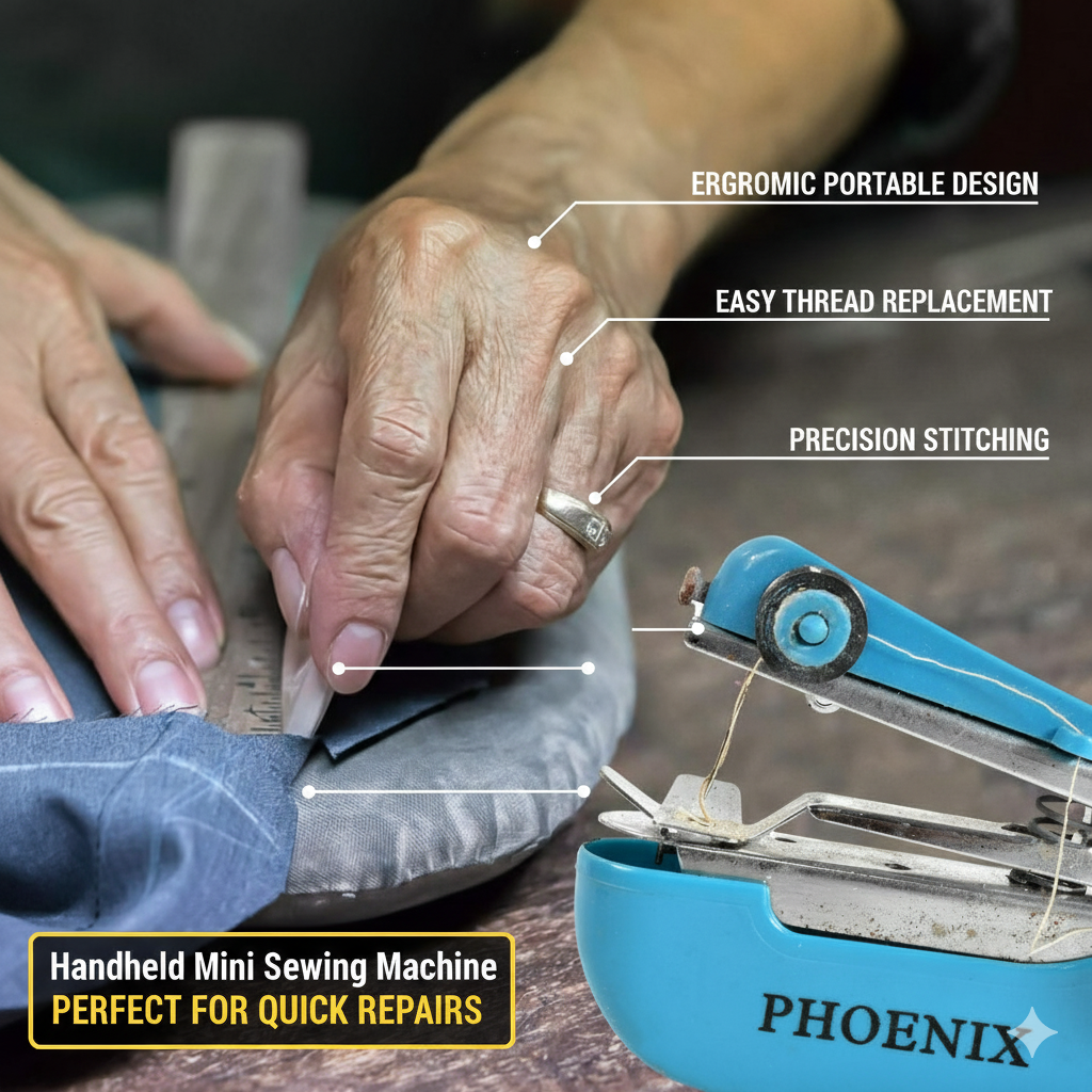 Quick Portable Mini Sewing Stapler | Cloth & Garment Fix