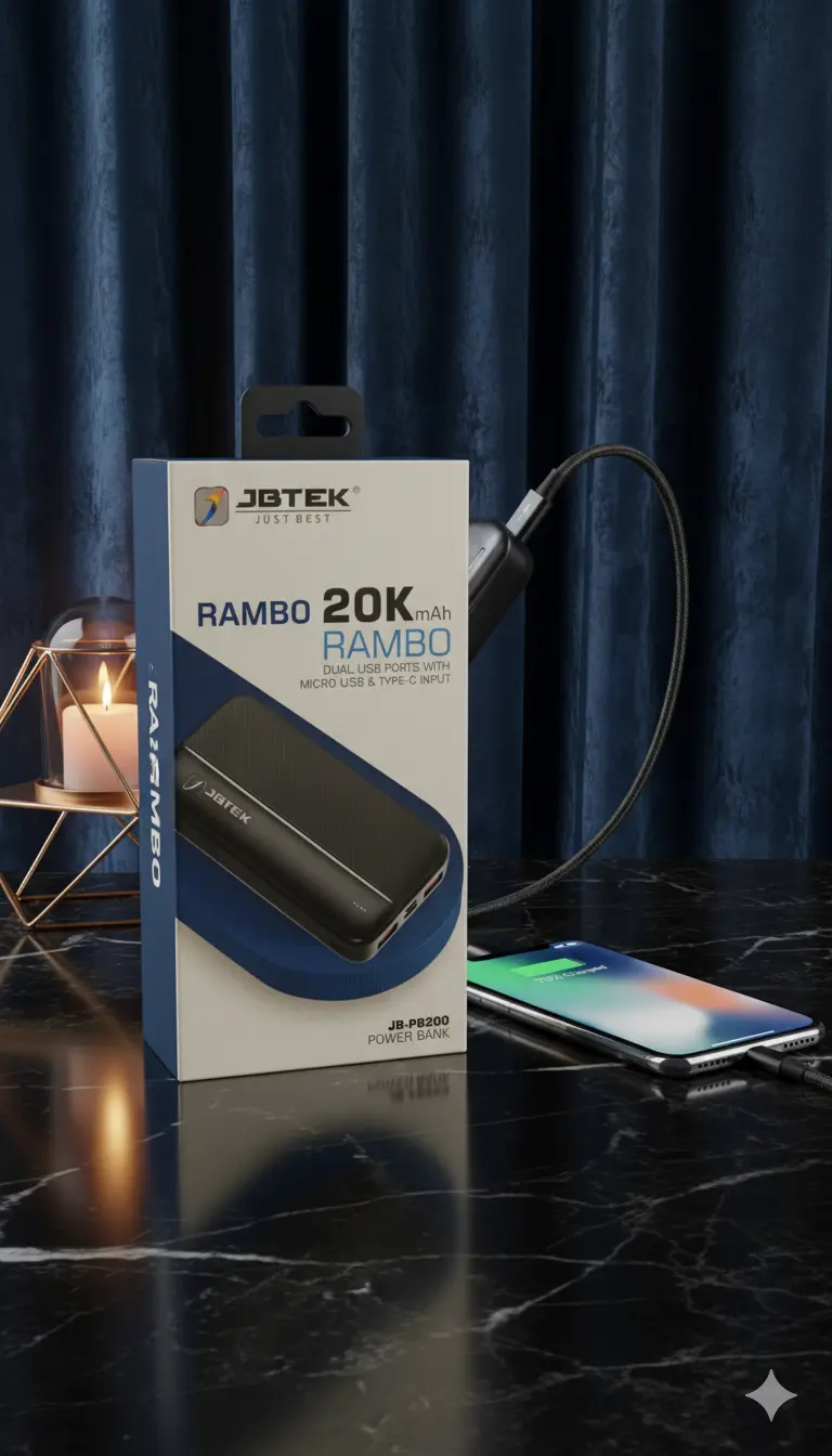 20000mAh Power Bank | Fast Portable Charger PB2000.