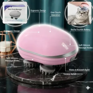Smart Scalp Massager: Head, Hair Growth & Body Massage