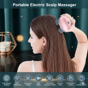 Smart Scalp Massager: Head, Hair Growth & Body Massage