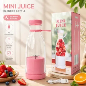 Buy Portable Blender Juicer for Smoothies & Juice 420ml for fresh juice, smoothies and shakes. Compact portable juicer for home, office and travel use.