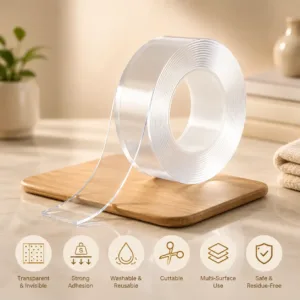 Double Sided Nano Adhesive Gel Tape 3 Meter