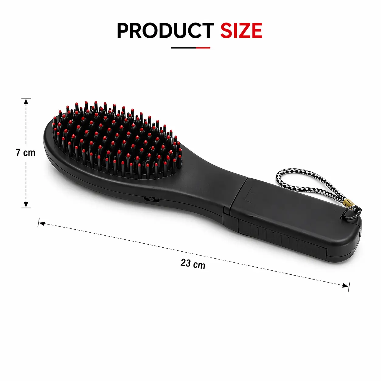Electric Vibrating Hair Massager Comb for Scalp Relaxation