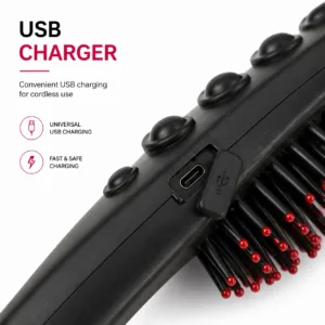 Electric Vibrating Hair Massager Comb for Scalp Relaxation