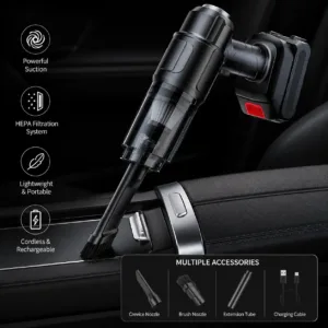 Wireless Handheld Vacuum Cleaner for Home & Car