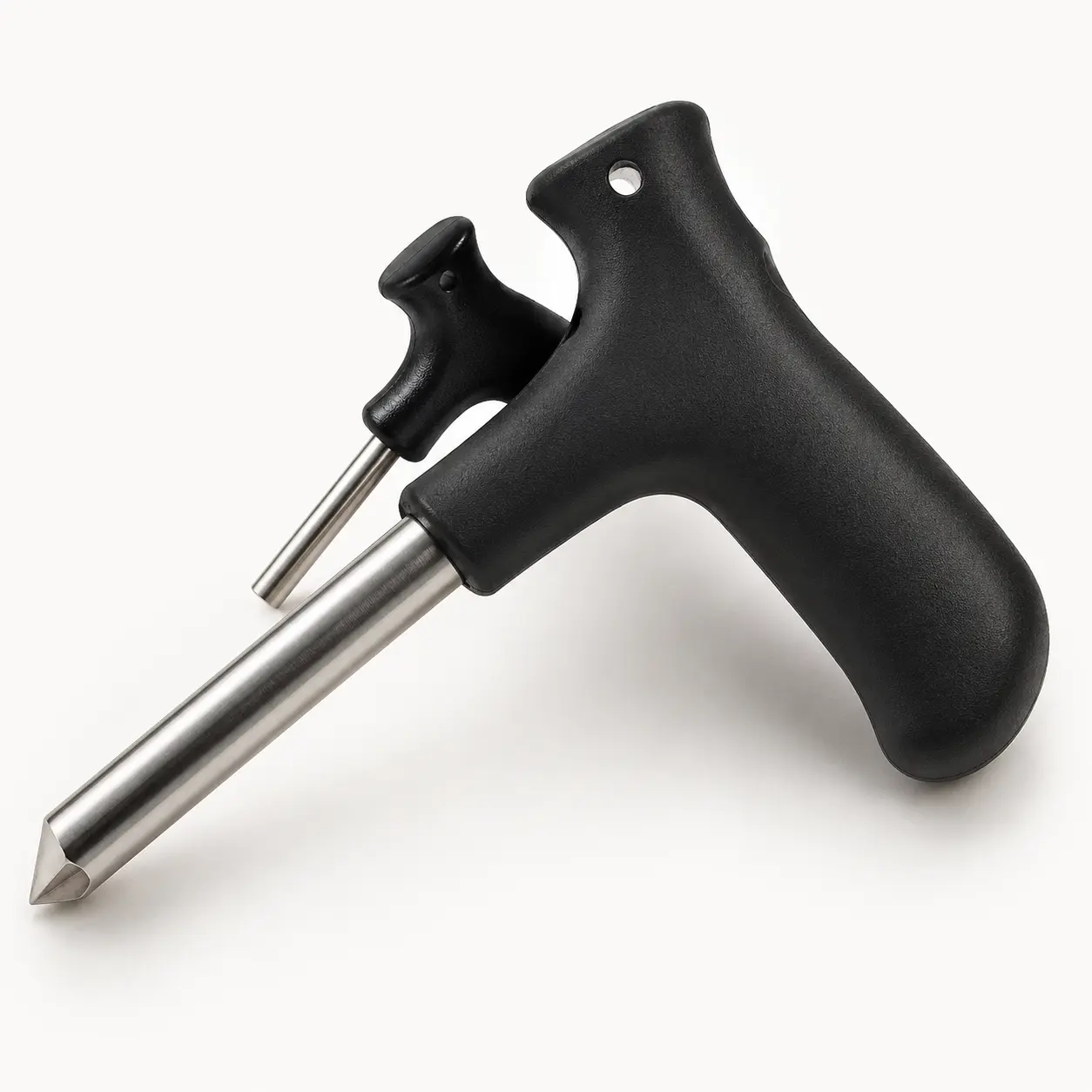 Coconut Opener Tool with Comfortable Grip Handle