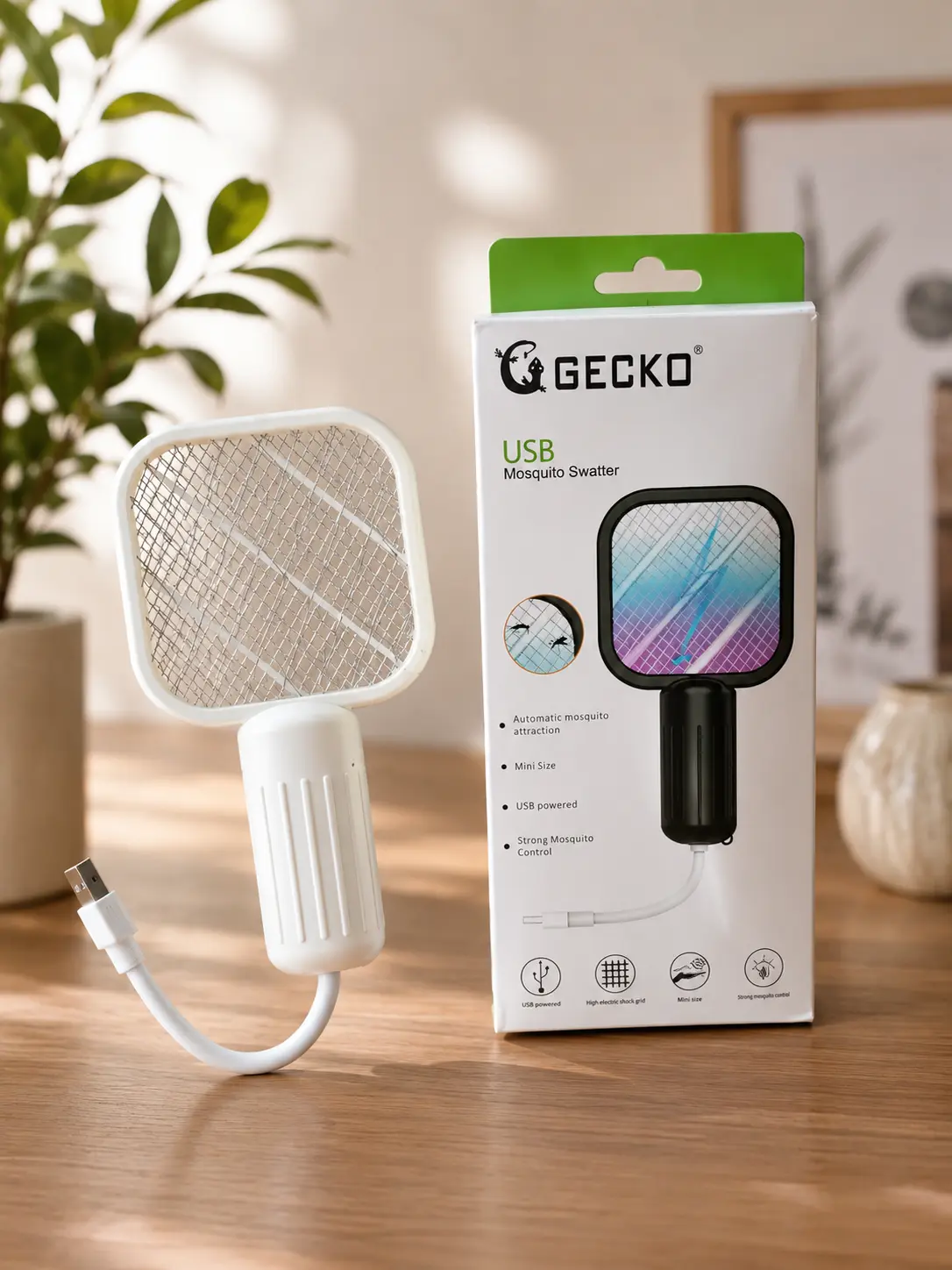 Rechargeable Electric Mosquito Killer Racket