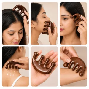 Manual Head Massager Comb for Scalp Relaxation