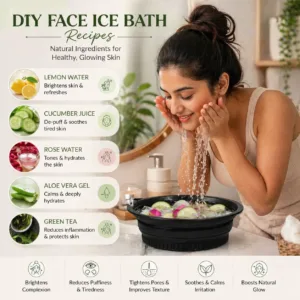Silicone Ice Face Bowl for Skincare & Facial Massage