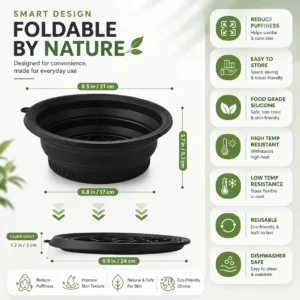 Silicone Ice Face Bowl for Skincare & Facial Massage