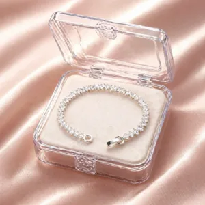 Silver Plated AD Stone Bracelet for Women & Girls