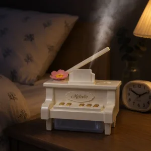 USB Mini Humidifier with Night Light for Bedroom & Office